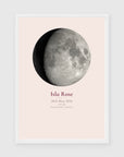 a3 vertical white frame mockup