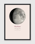 a3 vertical black frame mockup