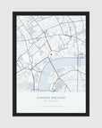 a4 vertical black frame