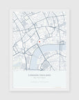 a4 vertical white frame