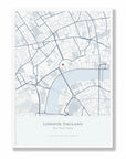 a2 vertical white frame mockup