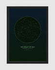 a4 vertical black frame
