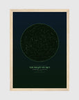 a4 vertical wood frame