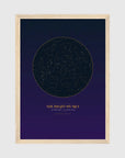 a4 vertical wood frame