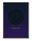 a2 vertical black frame mockup