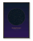 a2 vertical black frame mockup