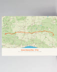 a4 landscape unframed mockup
