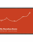 a2 horizontal black frame mockup