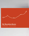 a4 landscape unframed mockup