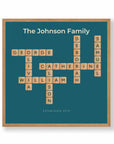 Personalised crossword print