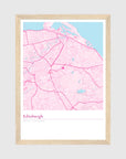 a4 vertical wood frame