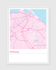 a3 vertical white frame mockup