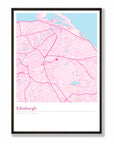a2 vertical black frame mockup