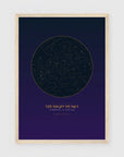 a3 vertical wood frame mockup