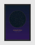 a4 vertical black frame