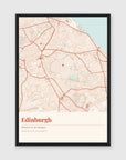 a3 vertical black frame mockup