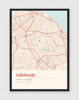 a3 vertical black frame mockup