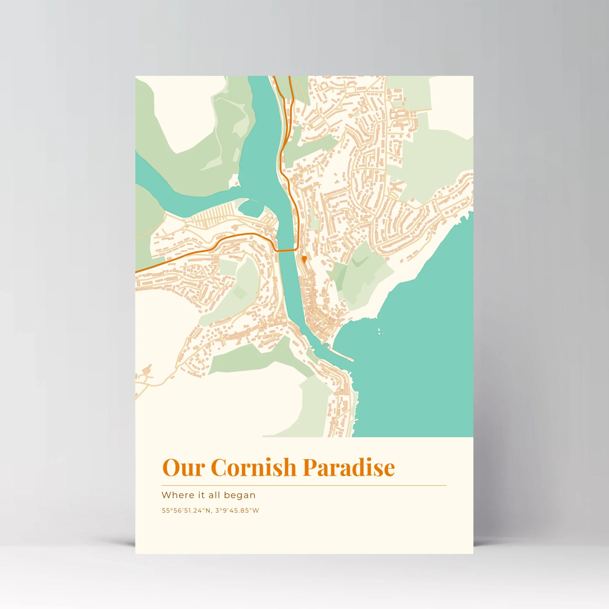A3 unframed  vertical mockup