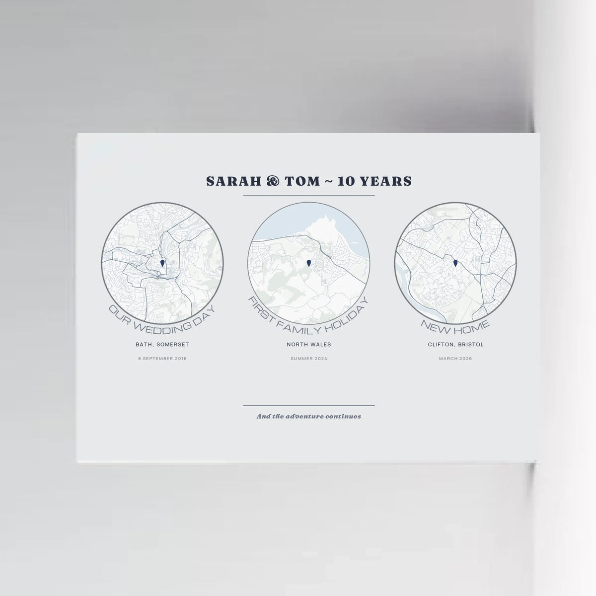 a4 landscape unframed mockup