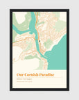 a4 vertical black frame